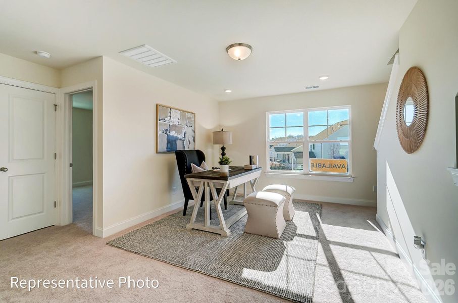 Furnished interior view inside a new home in Ashton Park, Monroe (Image 12).
