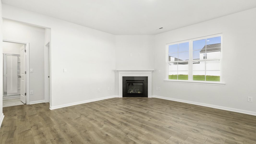 Spacious, unfurnished interior of a new home in Cambridge Park, Mebane (Image 8). Spacious, unfurnished interior of a new home in Cambridge Park, Mebane (Image 8).