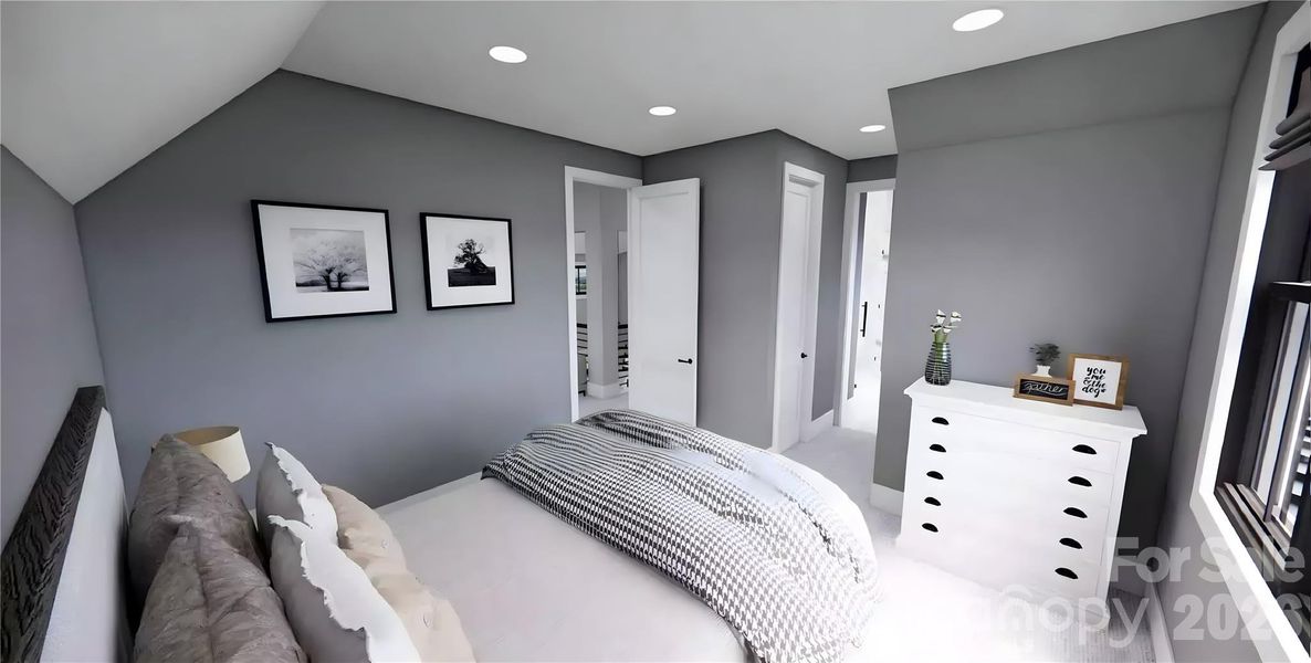 Furnished interior view inside a new home in , Mooresville (Image 41).