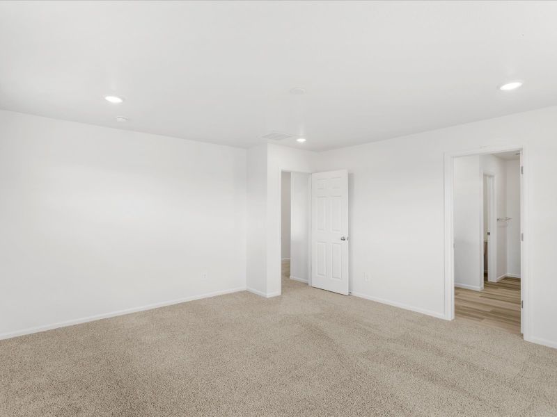 The Silversage floorplan image taken at a Meritage Homes community in Brighton, CO The Silversage floorplan image taken at a Meritage Homes community in Brighton, CO