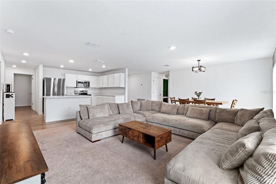 Furnished interior view inside a new home in , Palm Coast (Image 14). Furnished interior view inside a new home in , Palm Coast (Image 14).