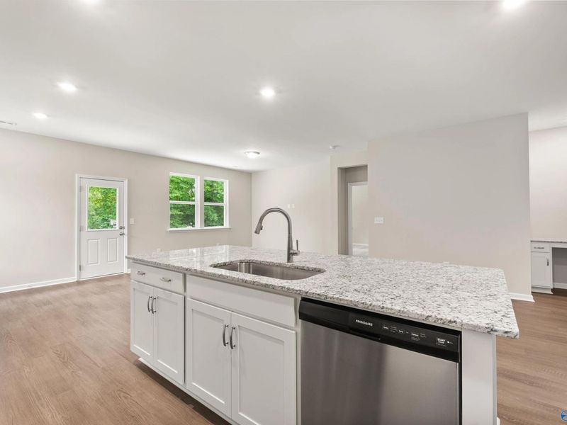 Furnished interior view inside a new home in Bailey Park, Fayetteville (Image 6).