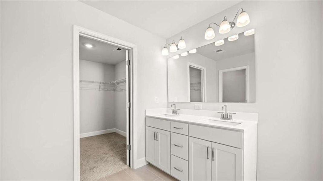 Furnished interior view inside a new home in Evergreen Crossing, Locust Grove (Image 8).