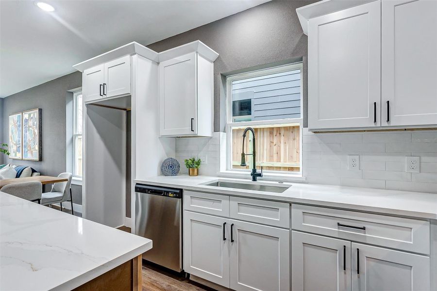 Furnished interior view inside a new home in , Houston (Image 12).