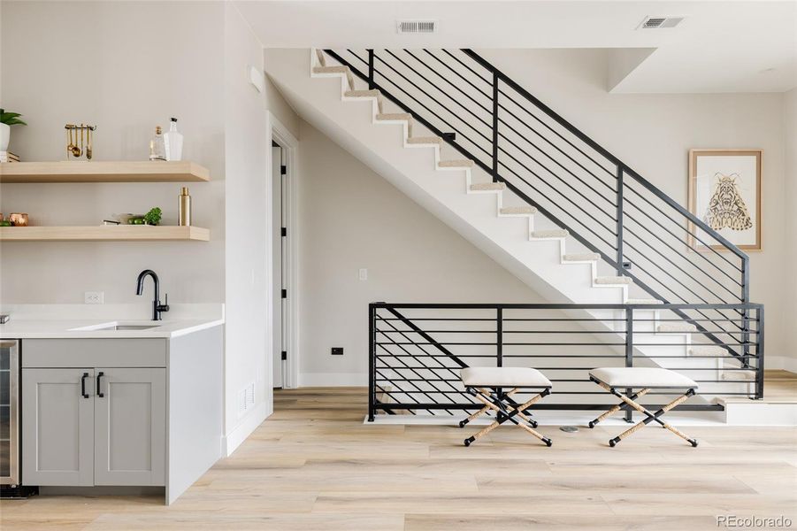 Furnished interior view inside a new home in , Denver (Image 25). Furnished interior view inside a new home in , Denver (Image 25).