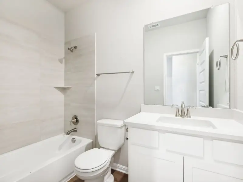 Furnished interior view inside a new home in Big Sky Ranch - Reserve Collection, Dripping Springs (Image 5).