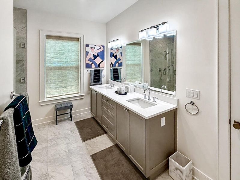 Furnished interior view inside a new home in , Charleston (Image 15).