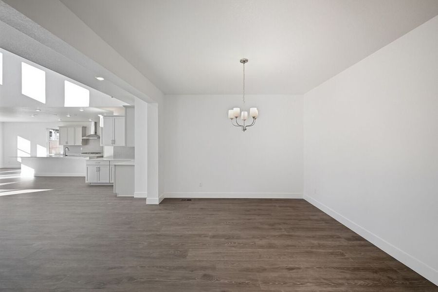 Spacious, unfurnished interior of a new home in Trailstone, Arvada (Image 24).