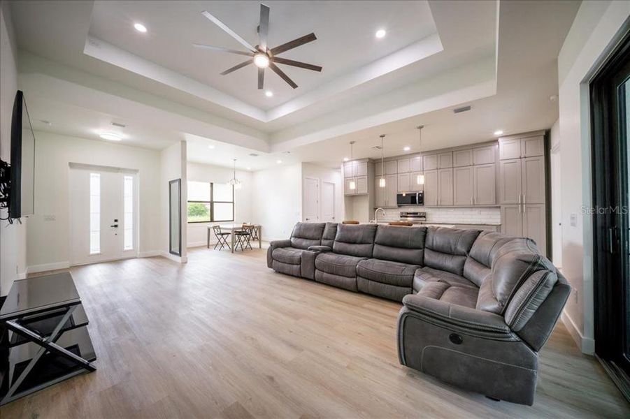 Furnished interior view inside a new home in , North Port (Image 45). Furnished interior view inside a new home in , North Port (Image 45).