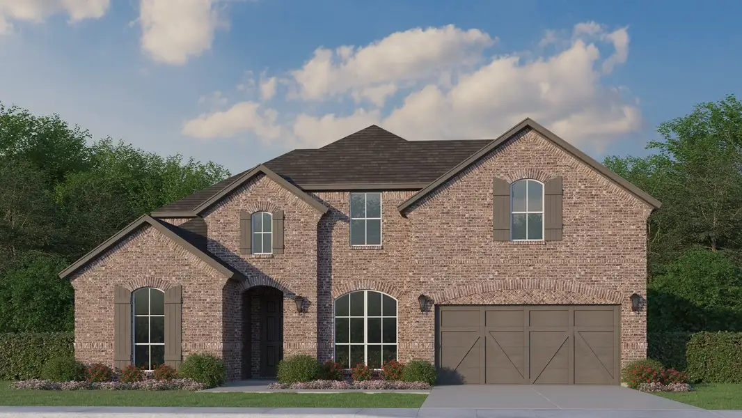 Plan 1691 Elevation A Plan 1691 Elevation A