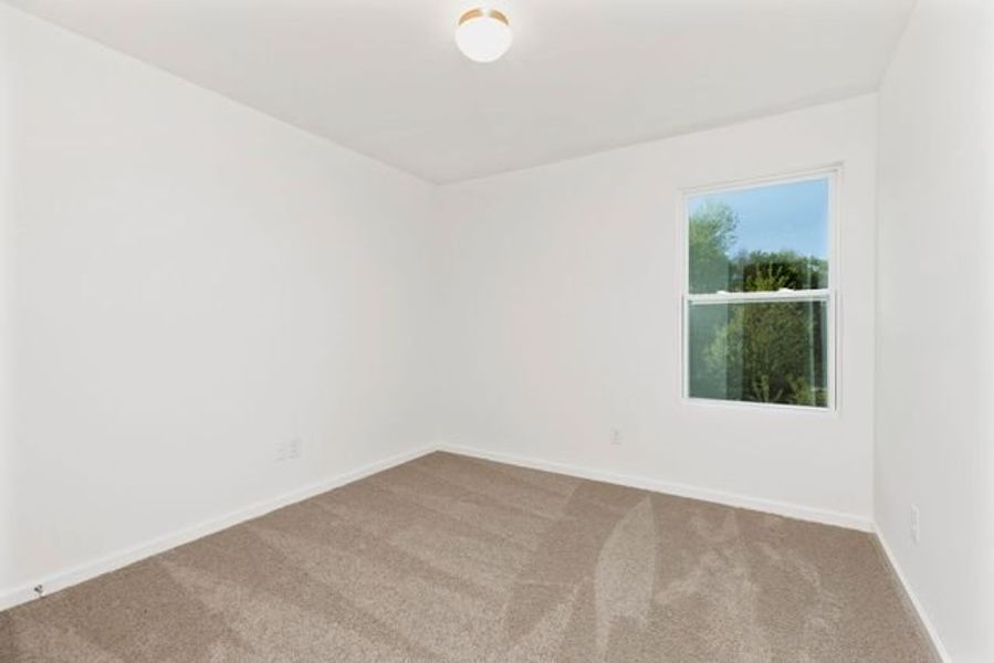Representative unfurnished interior of a home built from the Alexandria TH by True Homes in Covington Ridge Townhomes, Thomasville (Image 20).