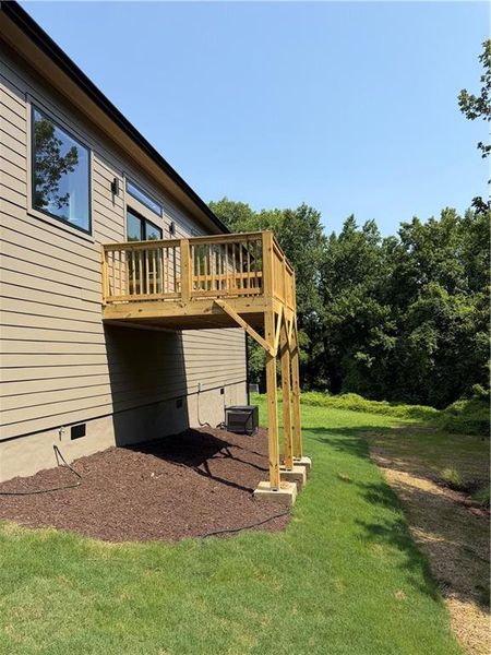 Exterior details and patio area of a home in , Atlanta (Image 4).