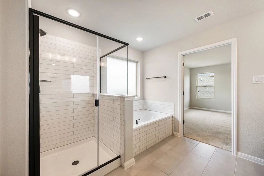 Furnished interior view inside a new home in Patterson Ranch, Georgetown (Image 15).
