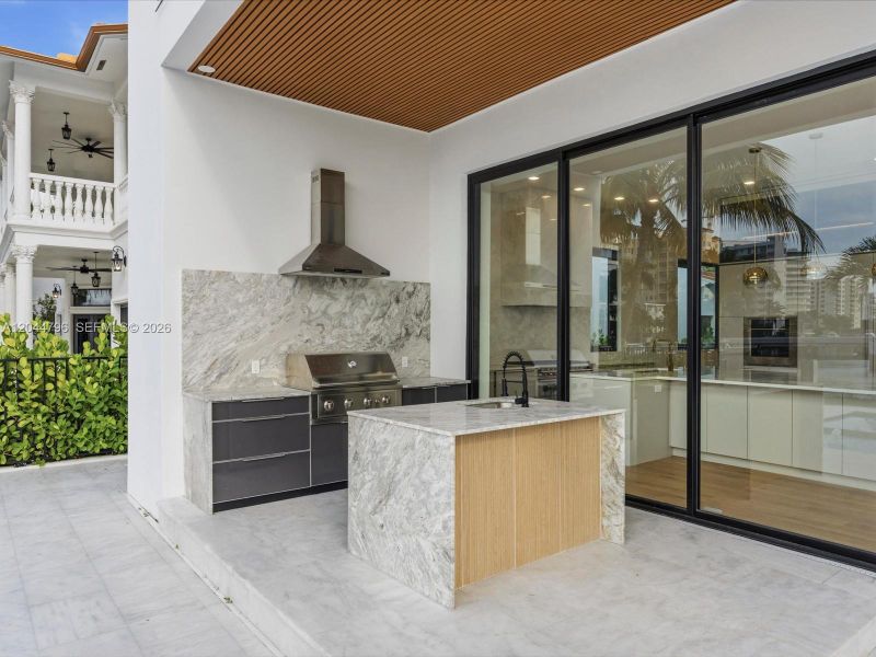 Exterior details and patio area of a home in , Pompano Beach (Image 31).