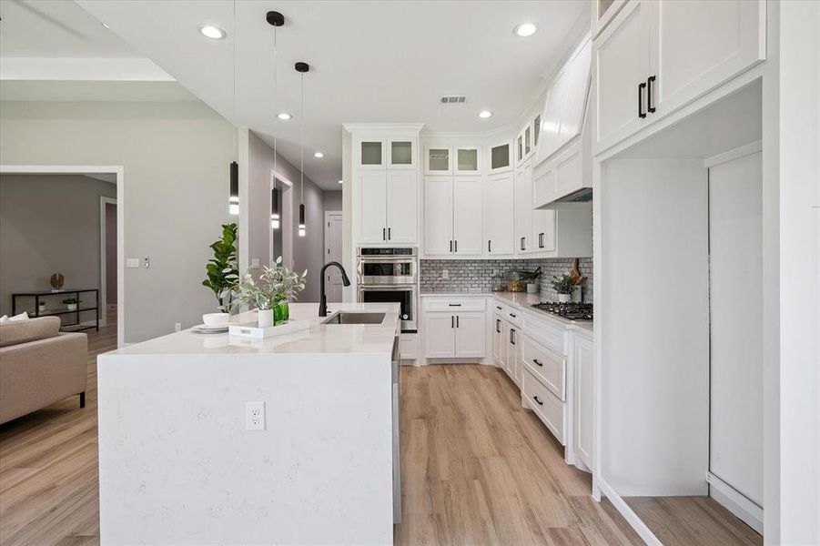 Furnished interior view inside a new home in , Arlington (Image 16).