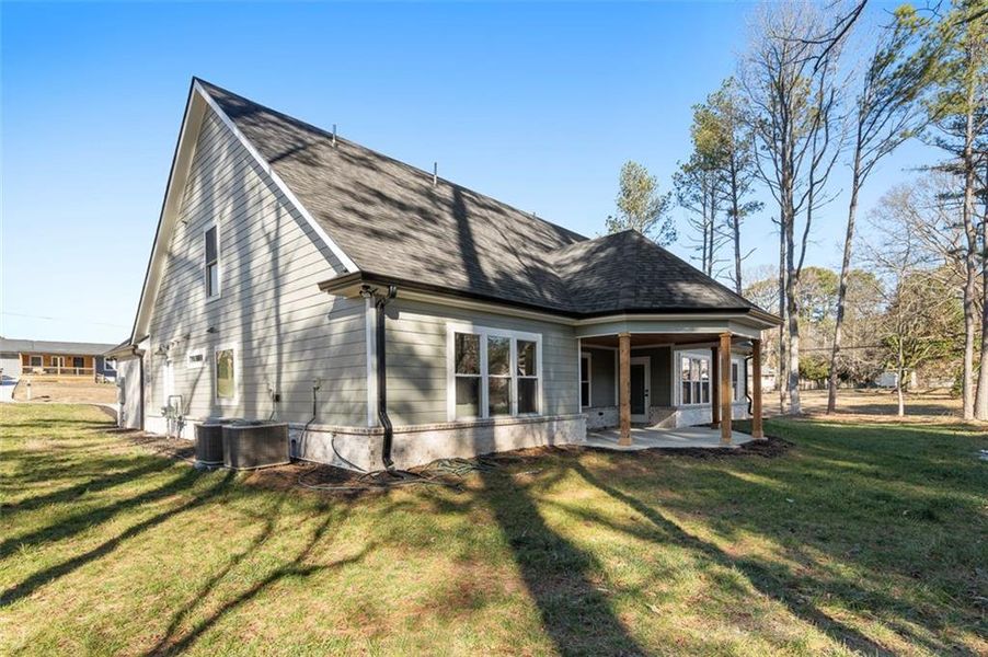 Exterior details and patio area of a home in , Snellville (Image 3).