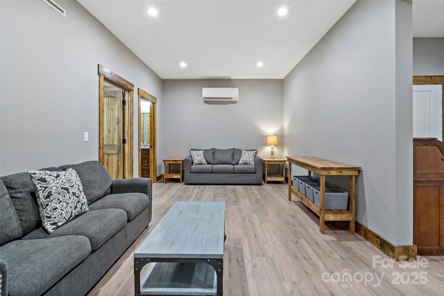 2nd living room in basement 2nd living room in basement