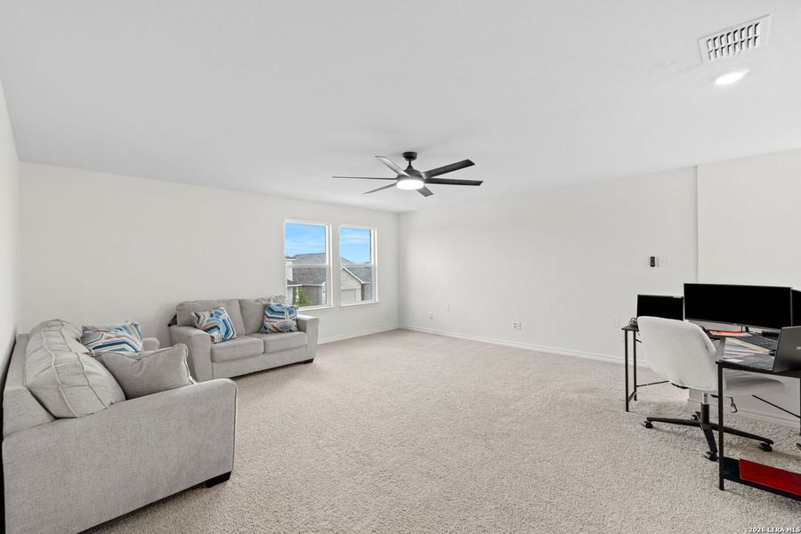 Furnished interior view inside a new home in , San Antonio (Image 8). Furnished interior view inside a new home in , San Antonio (Image 8).