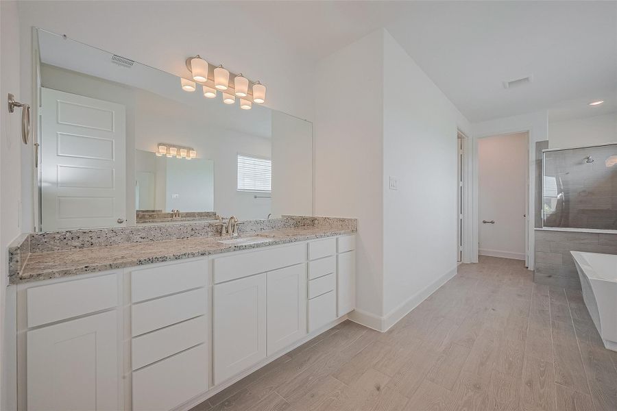 Furnished interior view inside a new home in Lago Mar, La Marque (Image 14).
