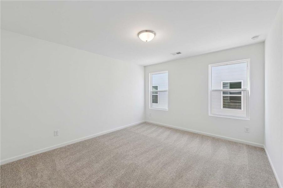 Spacious, unfurnished interior of a new home in Arbors at Richland Creek, Buford (Image 27). Spacious, unfurnished interior of a new home in Arbors at Richland Creek, Buford (Image 27).