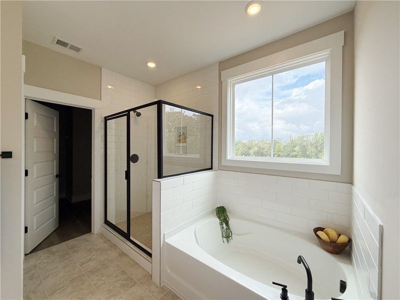 Furnished interior view inside a new home in Walker's Pointe, Anderson (Image 15).