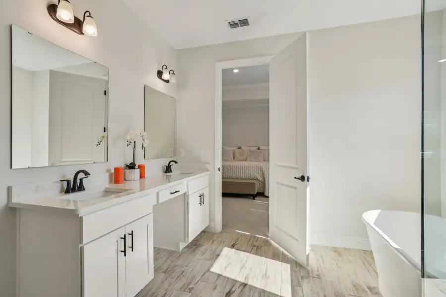 Furnished interior view inside a new home in Golden Gate, Naples (Image 34).
