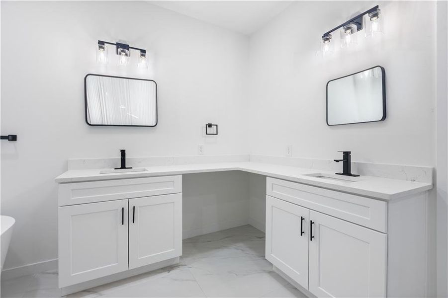 Furnished interior view inside a new home in , Lawrenceville (Image 10).