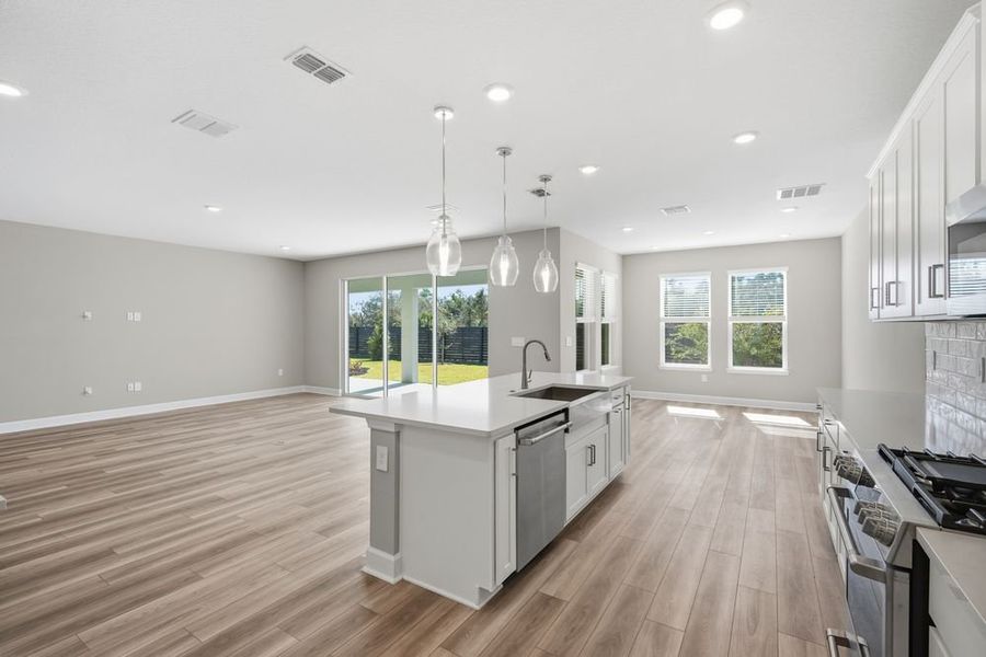 Furnished interior view inside a new home in Firethorn, Parrish (Image 7). Furnished interior view inside a new home in Firethorn, Parrish (Image 7).