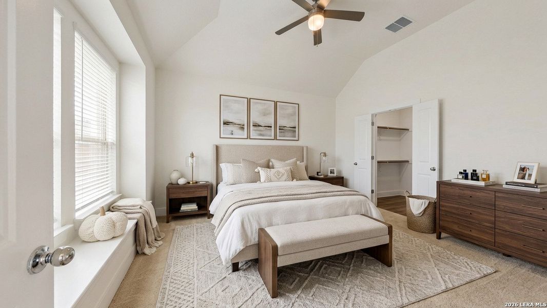 Furnished interior view inside a new home in Alsatian Oaks, Castroville (Image 10). Furnished interior view inside a new home in Alsatian Oaks, Castroville (Image 10).