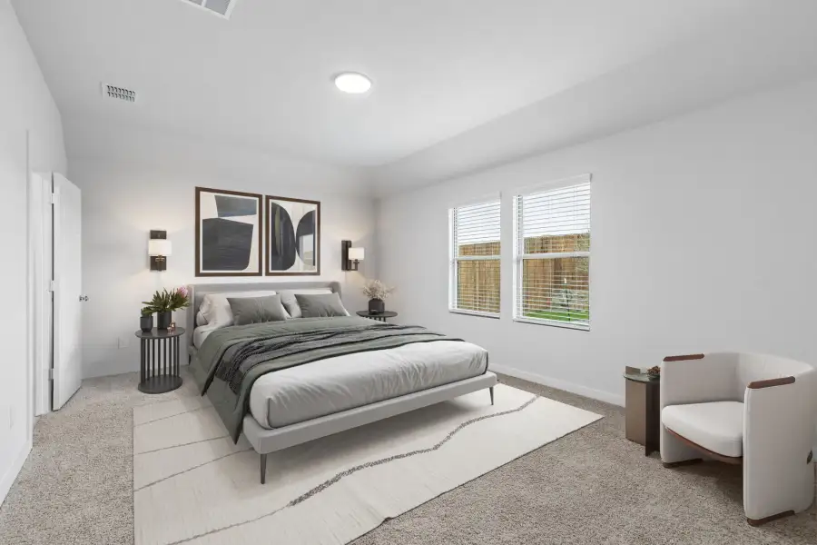 Primary Suite in the Oscar home plan by Trophy Signature Homes – REPRESENTATIVE PHOTO Primary Suite in the Oscar home plan by Trophy Signature Homes – REPRESENTATIVE PHOTO