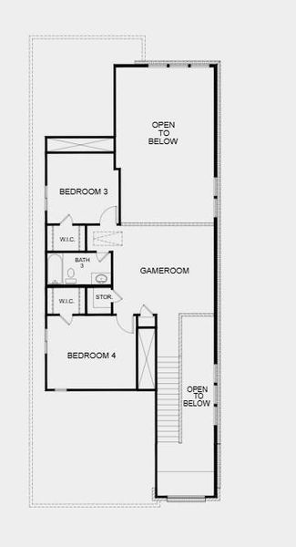 Structural options added include; Media room, and mud-set shower in secondary bath.