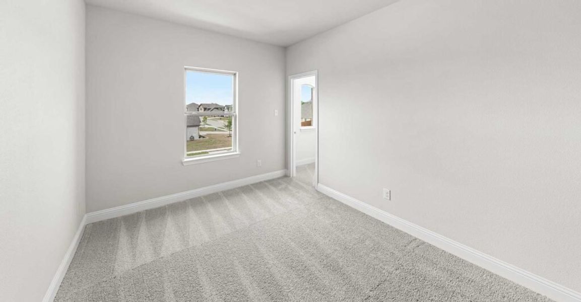 Representative exterior photo of a completed home built from the Thornbury by Impression Homes in Still Water Lake, Godley, TX (Image 20). Representative exterior photo of a completed home built from the Thornbury by Impression Homes in Still Water Lake, Godley, TX (Image 20).