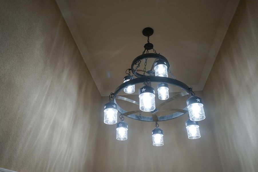 Close-up of interior finishes inside a home in , Waco (Image 21).