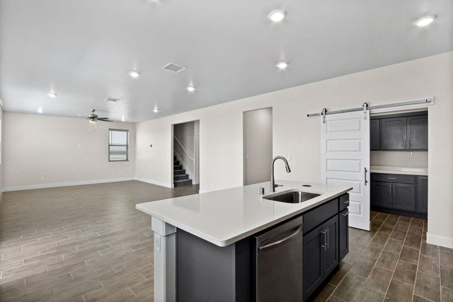 Representative furnished interior of a home built from the Zen by View Homes in The View at Desert Springs | Thoughtful Collection, El Paso (Image 8). Representative furnished interior of a home built from the Zen by View Homes in The View at Desert Springs | Thoughtful Collection, El Paso (Image 8).