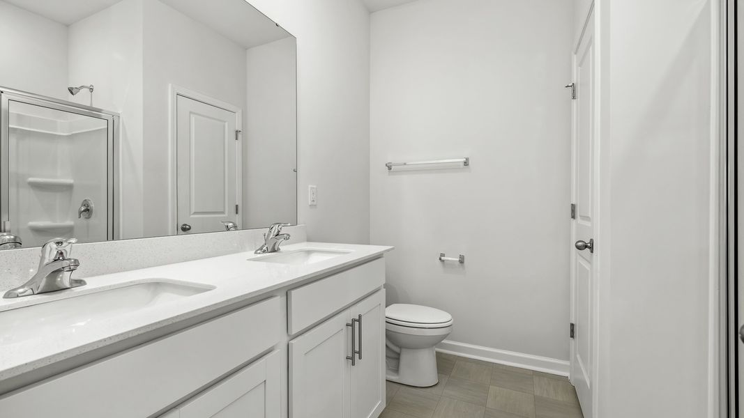 Furnished interior view inside a new home in Forest Creek, Winston-Salem (Image 7).