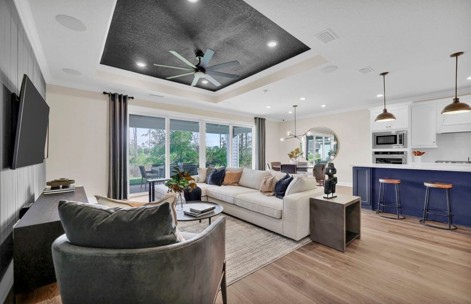 Representative furnished interior of a home built from the Whitestone by Pulte Homes in The Preserve at Bannon Lakes, St. Augustine (Image 11). Representative furnished interior of a home built from the Whitestone by Pulte Homes in The Preserve at Bannon Lakes, St. Augustine (Image 11).