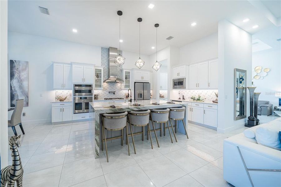 Furnished interior view inside a new home in , Wesley Chapel (Image 8).