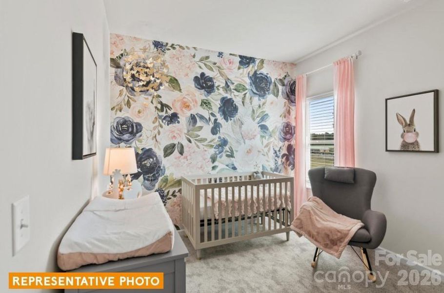 Furnished interior view inside a new home in Catawba Trace, Catawba (Image 14).