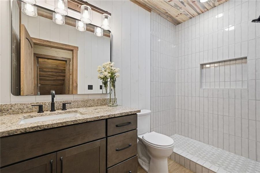 Furnished interior view inside a new home in , Blue Ridge (Image 13).