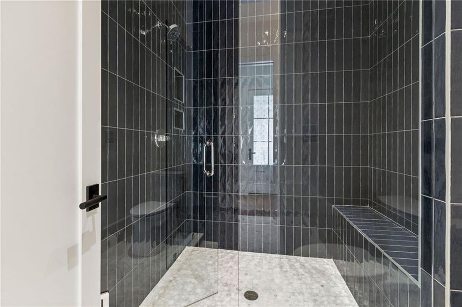 Close-up of interior finishes inside a home in , Suwanee (Image 24).