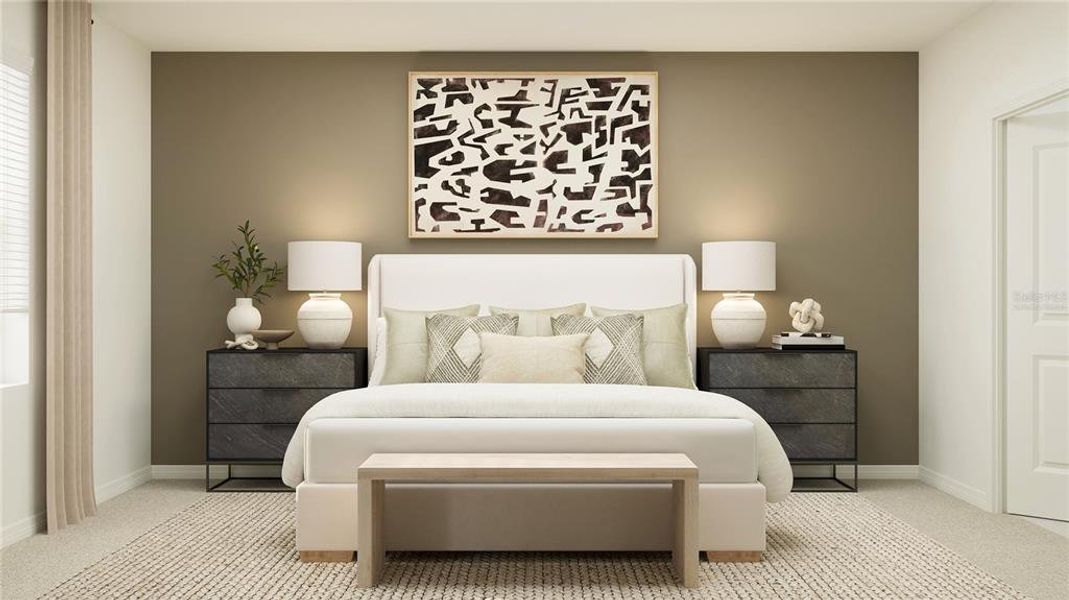 Furnished interior view inside a new home in Villa Mar, Winter Haven (Image 25).