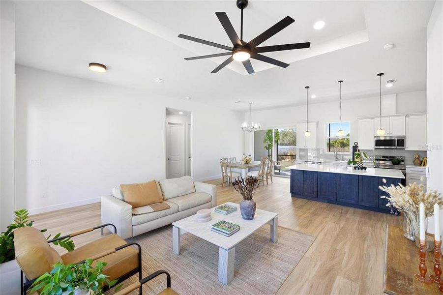 Furnished interior view inside a new home in , North Port (Image 18).