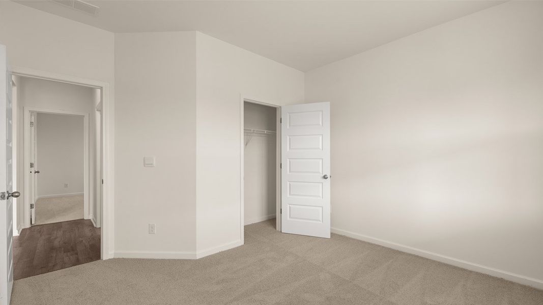Representative unfurnished interior of a home built from the Marlene by D.R. Horton in The Gates at Pates Creek, Hampton (Image 32).