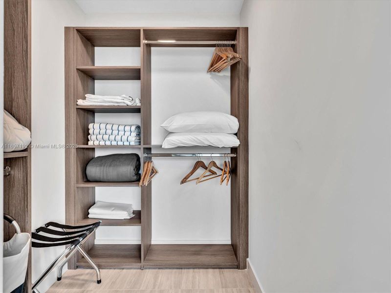 Furnished interior view inside a new home in , Miami Beach (Image 28).