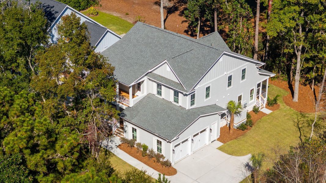 Exterior details and patio area of a home in , Johns Island (Image 50).