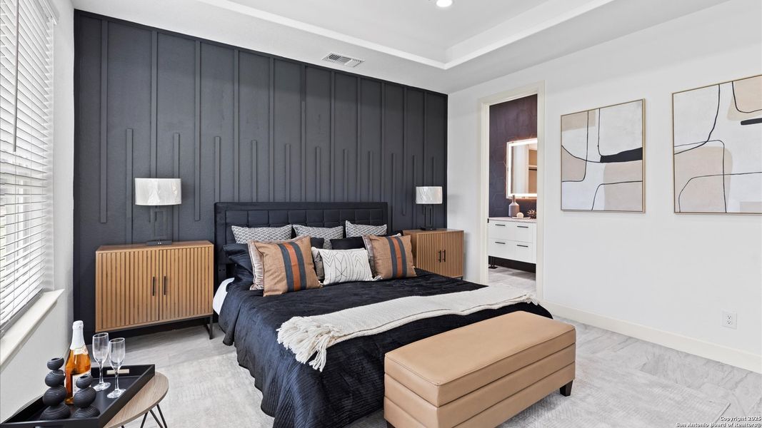 Furnished interior view inside a new home in , San Antonio (Image 13).