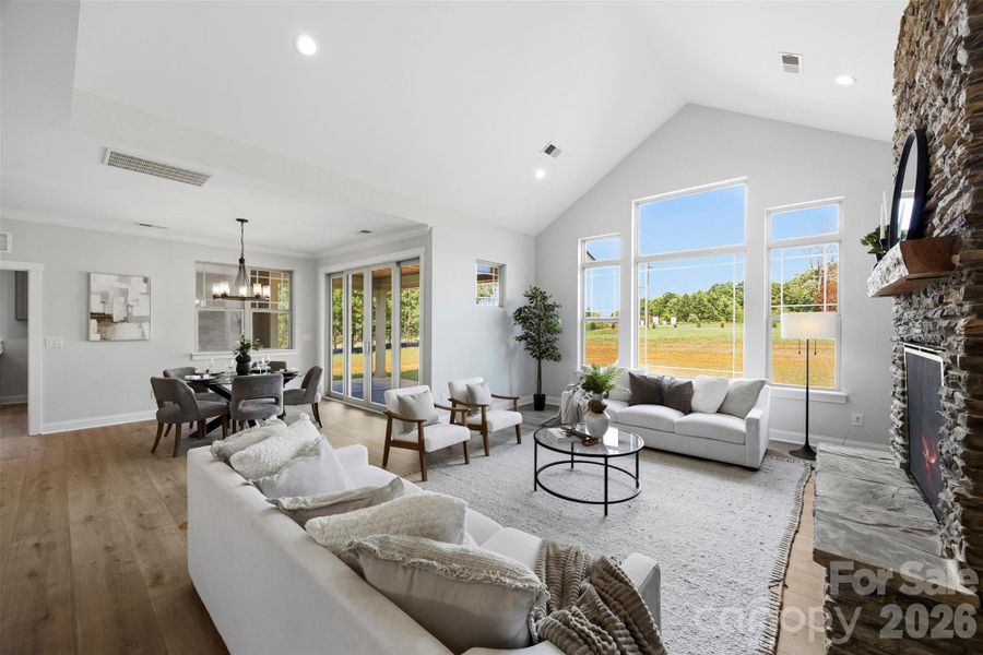 Furnished interior view inside a new home in , Lancaster (Image 7).