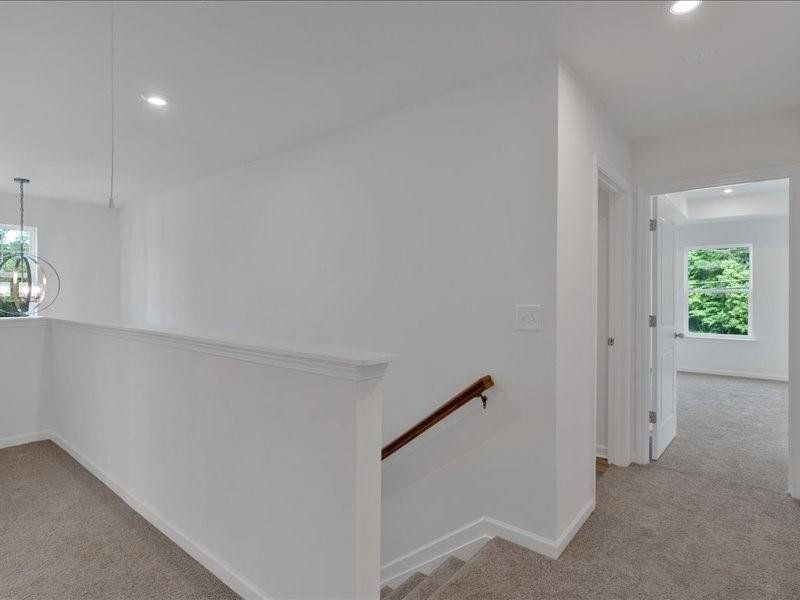Spacious, unfurnished interior of a new home in The Overlook at Factory Shoals, Mableton (Image 9). Spacious, unfurnished interior of a new home in The Overlook at Factory Shoals, Mableton (Image 9).