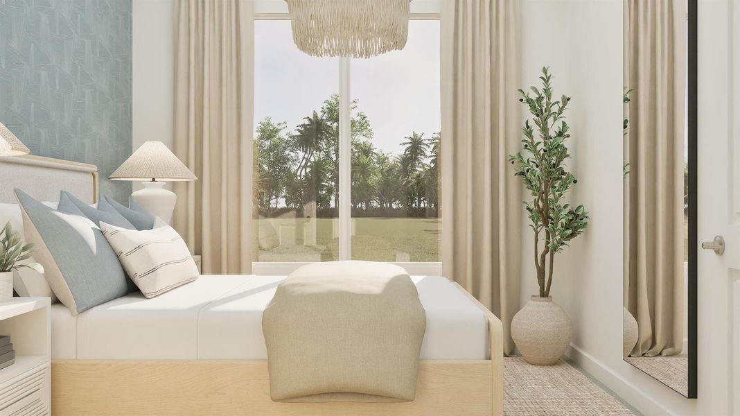 Furnished interior view inside a new home in Lotis Wellington: The Promenade Collection, Wellington (Image 16). Furnished interior view inside a new home in Lotis Wellington: The Promenade Collection, Wellington (Image 16).