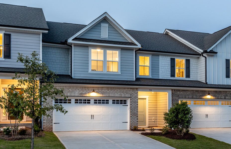 Representative exterior photo of a completed home built from the Raritan by Pulte Homes in Exchange at 401, Raleigh, NC (Image 21).